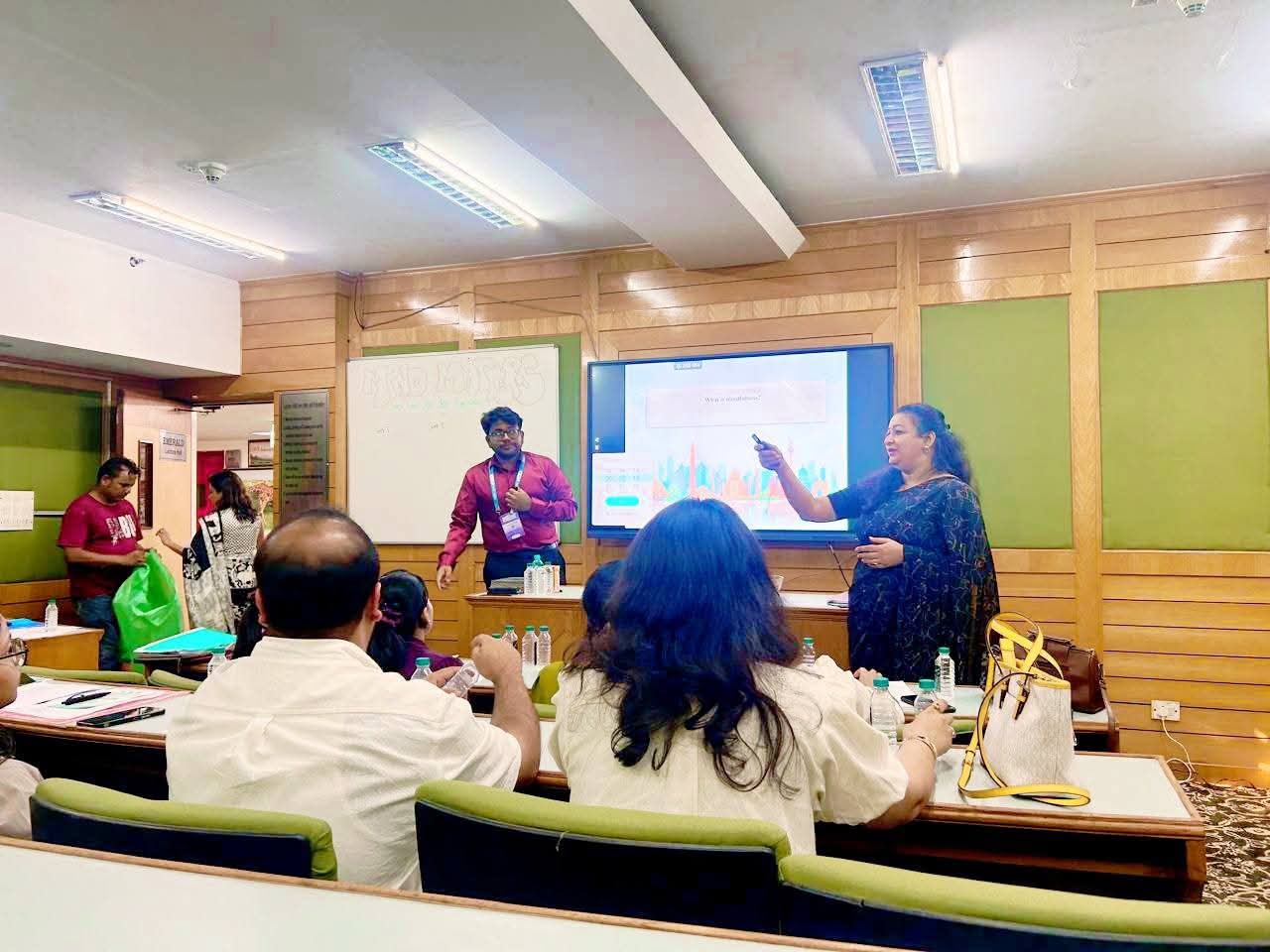 Interactive discussion during Mind Matters